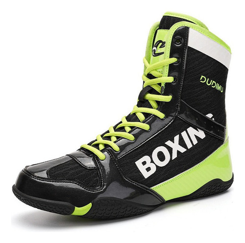 Zapatos De Boxeo/levantamiento De Pesas Botas Profesionales