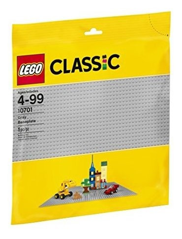 Lego Classic Gris Baseplate 10701 Juguete De Construccion Co