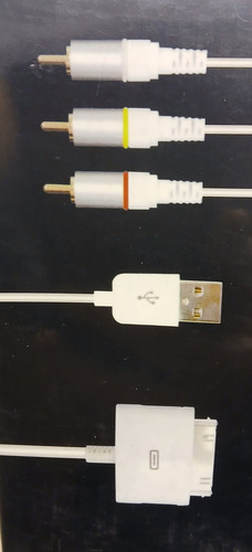 Cable Generico Audio-video-usb P/iphone Viejo- Codigo 3128