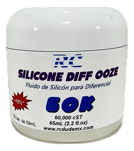 Aceite Silicon P/ Diferencial Traxxas Ofna Kyosho Losi 65ml