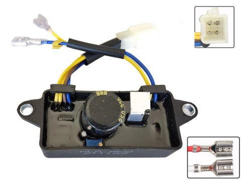 Regulador De Voltaje Avr De 1-3 Kw Para Generador A Gasolina