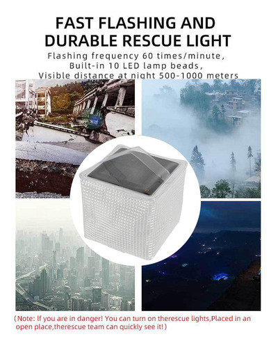 Lámpara De Emergencia Impermeable Al Aire Libre De Viaje De