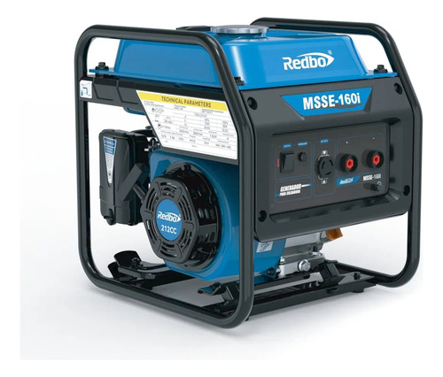 Motosoldadora Con Generador A Gasolina 130a 1000w - Redbo Color Azul