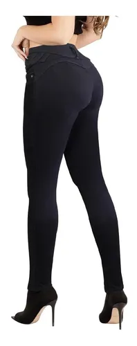 Pantalon negro entubado mujer sales