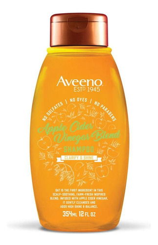 Aveeno Shampoo Apple Cider Vinegar