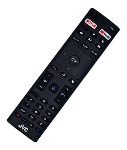 Control Remoto Original Tv Jvc Smart Reconocimiento De Voz