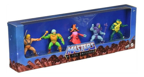 Masters Of The Universe Set 5 Mini Figuras He Man Mattel