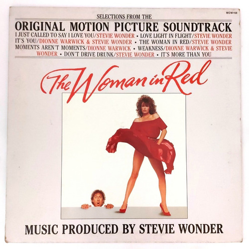 Stevie Wonder - The Woman In Red Soundtrack  Lp