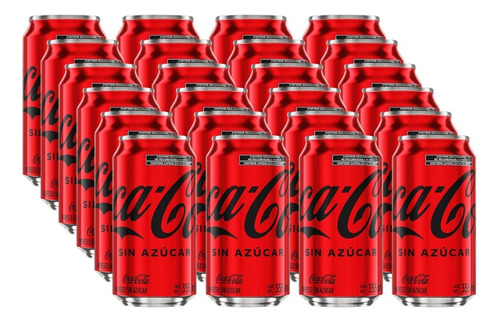 Coca-cola Sin Azucar 350ml - Pack 24 Unidades