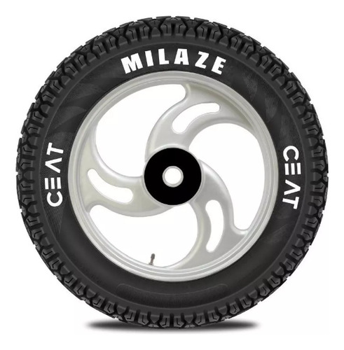 Llanta 90/100-10 Ceat Milaze 51j R&f Tt