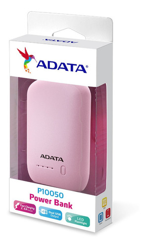 Power Bank 10050mah Adata P10050v Cargador Bateria Portatil