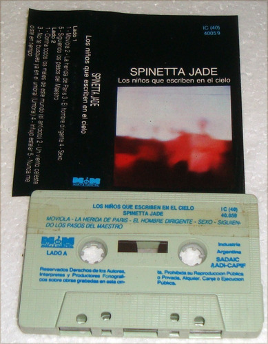 Spinetta Jade Los Niños Que Escriben En El Cassette / Kktus