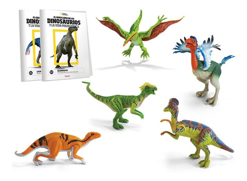 Clarín Colección De 19 Dinosaurios De Natgeo 
