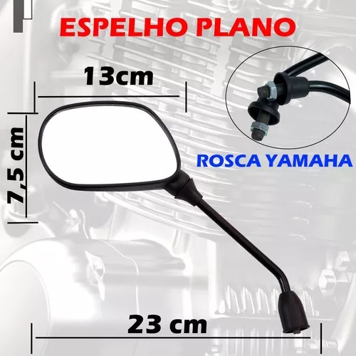 Retrovisor Par Ybr / Xtz / Factor / Lander Mod Original Awa