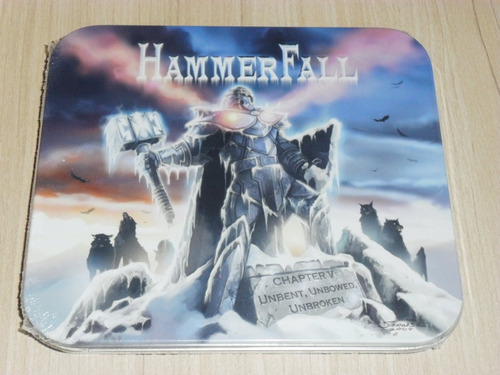 CD Hammerfall Capítulo V Unbent, Unbowed, Unbroken (caja de acero)