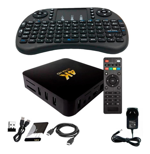 Convertidor Smart Convertir Tv Box Android Teclado Hdmi Rca