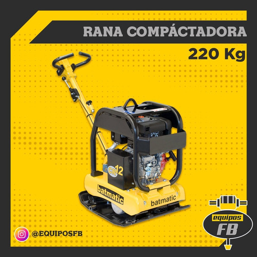 Imagen 1 de 6 de Alquiler De Ranas Compactadoras Equipos Fb