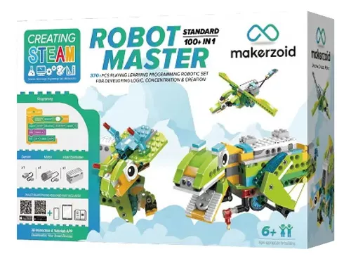 Kit de robótica programable para niños Scratch ROBOT MASTER 