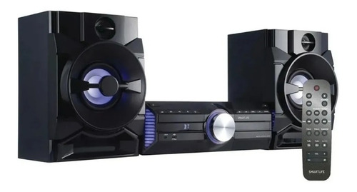 Imagen 2 de 7 de Minicomponente Smartlife Sl-hf360 Bt/cd/mp3/usb/fm 360w