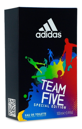 adidas Team Five 100ml Edt Spray