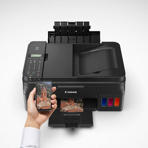 Impressora a cor multifuncional Canon Pixma G4110 com wifi preta 100V/240V