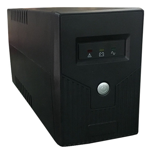 Imagen 1 de 2 de UPS estabilizador de tensión Atomlux UPS1000@ 1000VA entrada y salida de 220V CA negro