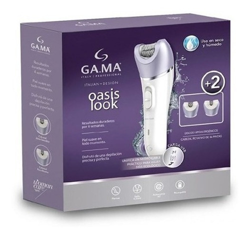 Imagen 3 de 10 de Depiladora Gama Epilady Skin Lady Depilacion Zonas Sensibles Depilador Cuerpo Piernas Etc - Suave - Garantia Oficial -