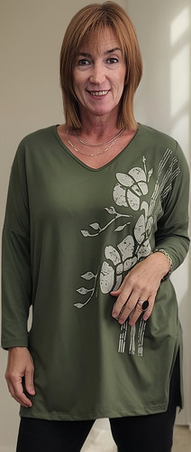 Remera Modal Ecuador B Busto/cadera 140 Cm.
