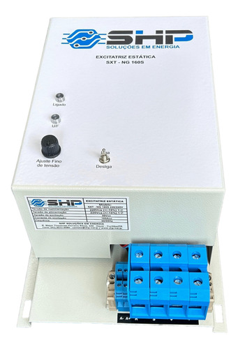 Excitatriz Estática Avr Para Gerador Com Escovas Até 450 Kva