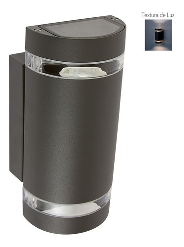 Imagen 5 de 7 de Lámpara Para Muro Exterior, Antracita, Base Gu10x2 Tecnolite
