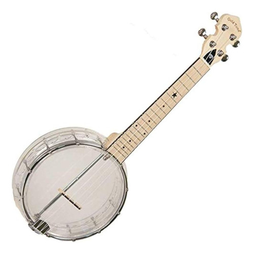 Ukelele Banjo De Concierto De Tono Dorado Con Bolsa