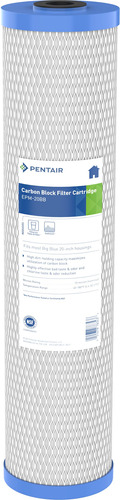 Pentek Epm-20bb Block Filtro De Carbono (20  X 4  5/8 ), 10