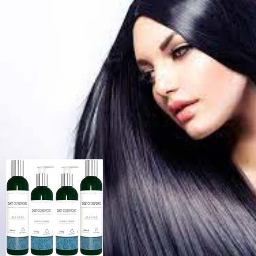 Grandha Dry Confort Shampoo + Condicionador Combo Com 4 Item