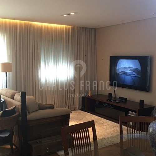 Imagem 4 de 15 de Vende Apartamento Na Chácara Santo Antonio Com 2 Suítes E Lazer Completo - Cf70091