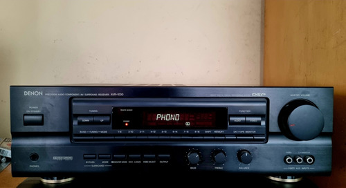 Receiver Denon Avr-1000 Am Fm Entrada Tornamesa Tape. Japon (Usado)