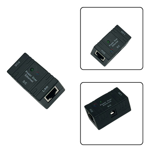40x Adaptador Injetor Poe Tensão 9-48v ( Fonte Comum Em Poe)