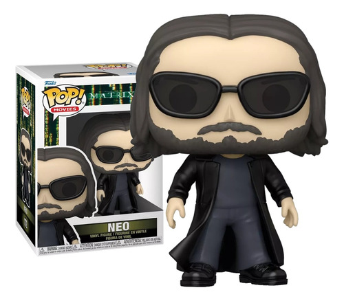 Funko Pop Neo Matrix Original 1172 Movies Keanu Reeves