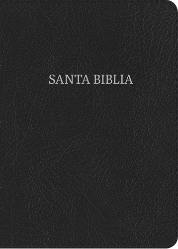 Libro: Biblia Reina Valera 1960 Letra Súper Negro, Piel Fabr