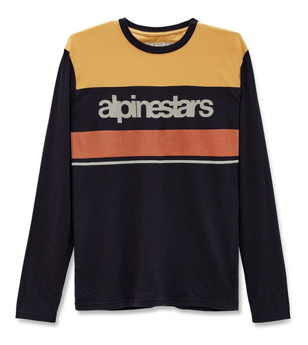 Imagen 4 de 6 de Playera Alpinestars Topper Manga Larga F1 Moto Gp Genuina