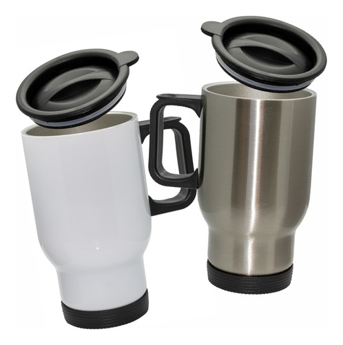 Taza Termo Auto Acero Para Sublimar 16 Oz Caja Con 60 Pzs.