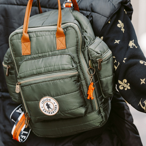 Imagen 2 de 8 de Mochila Andes Light Diamond Pop Militar