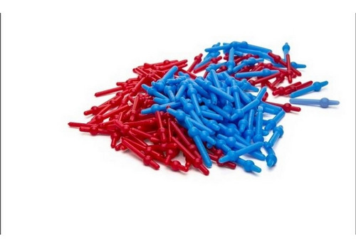 Imagem 3 de 5 de Sprue De Cera Com Câmara Pequeno C/ 100 Unidades - Lysanda
