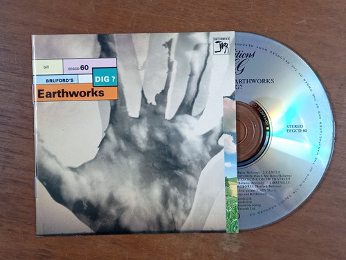 Cd Bill Bruford's Earthworks - Dig? (1989) Uk Jazz Fusion R5