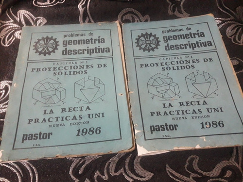Libro Problemas De Geometría Descriptiva Pastor Uni
