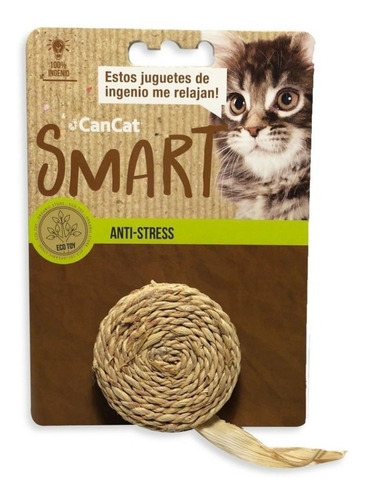 Juguete Para Gato Anti-stress Esfera De Hilo Cancat