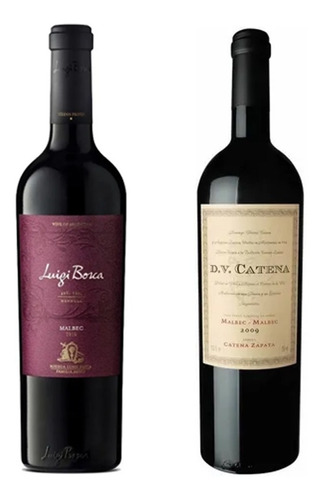 Combo Luigi Bosca Malbec Dv Catena Malbec Malbec X2 Unidades