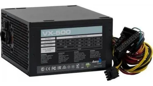 Fonte Atx 500w Real Gamer Aerocool Para Computador