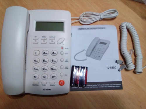 Lote 5 Teléfonos De Escritorio Homedesk Tc-9200 Envio Gratis