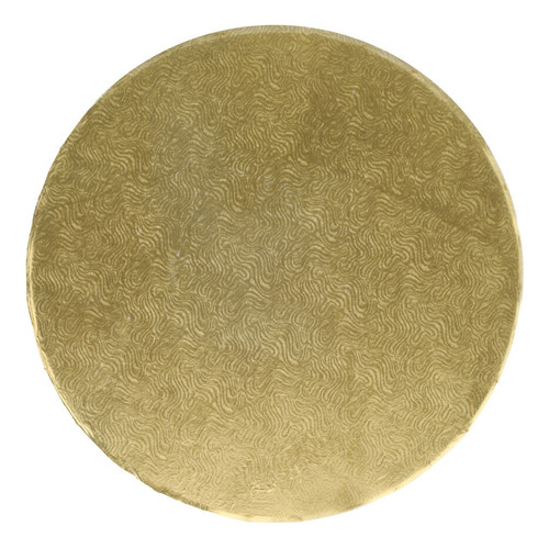 Base Pastel Oro Elegante Resistente 30cm (12pLG) Forrada