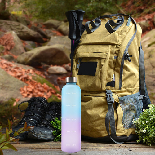 Botella De Agua Deportiva De 1 Litro Taza Espacial Portátil